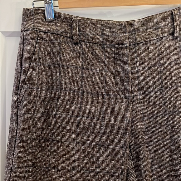 Wool blend brown trousers - Picture 3 of 5